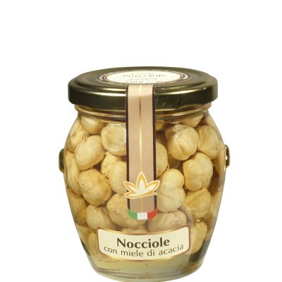 nocciole con miele d'acacia 220g