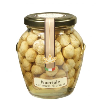 nocciole con miele d'acacia 320g