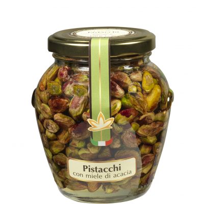 pistacchi con miele d'acacia 320g